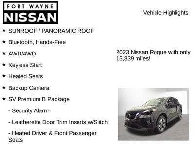 2023 Nissan Rogue SV