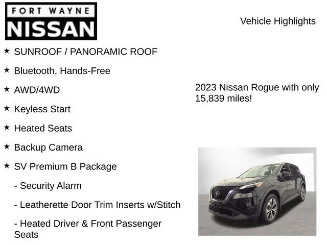 2023 Nissan Rogue SV