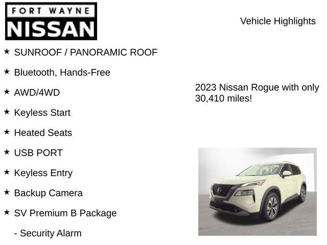 2023 Nissan Rogue SV