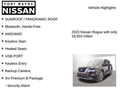 2023 Nissan Rogue SV
