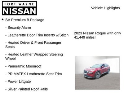 2023 Nissan Rogue SV