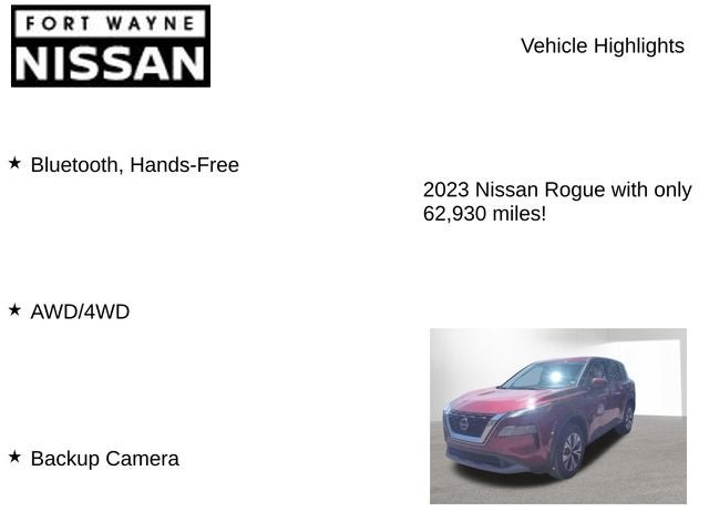 2023 Nissan Rogue SV