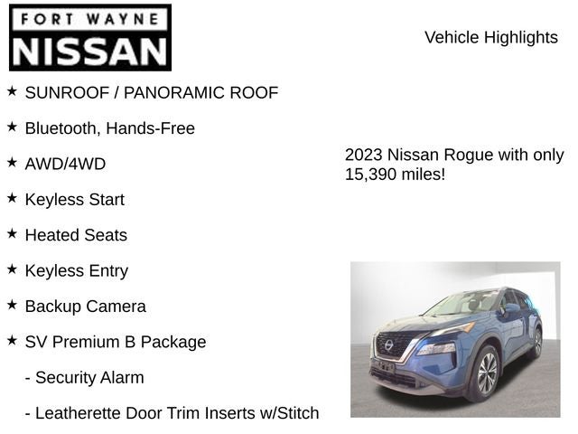 2023 Nissan Rogue SV