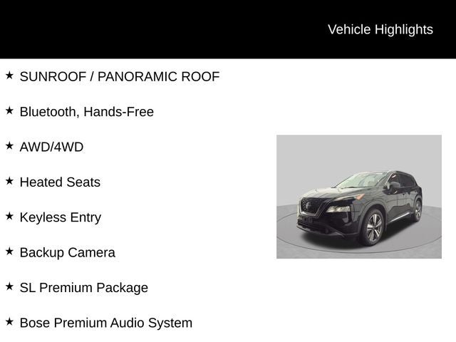 2023 Nissan Rogue SL