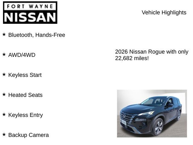2026 Nissan Rogue SL