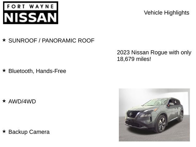 2023 Nissan Rogue SL