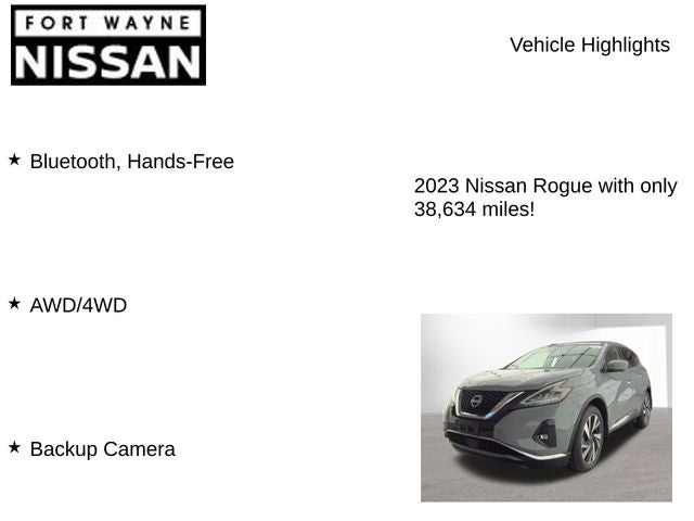 2023 Nissan Rogue SL