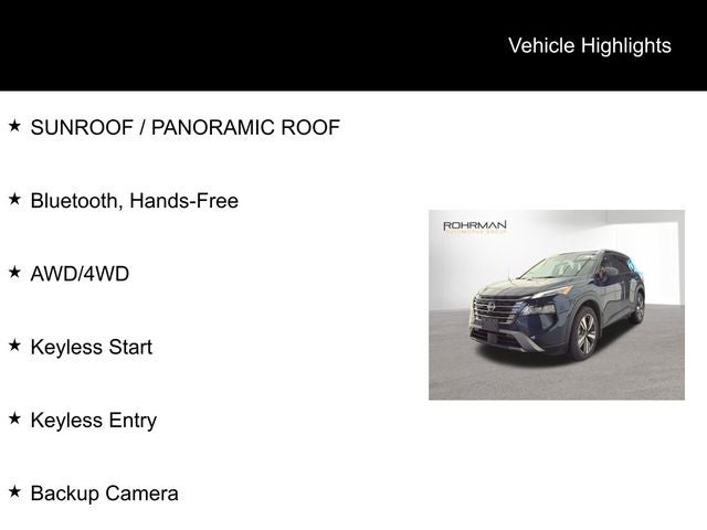 2024 Nissan Rogue SL