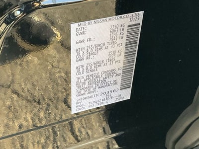 2026 Nissan Pathfinder S