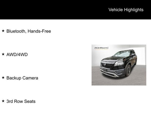 2023 Nissan Pathfinder Rock Creek
