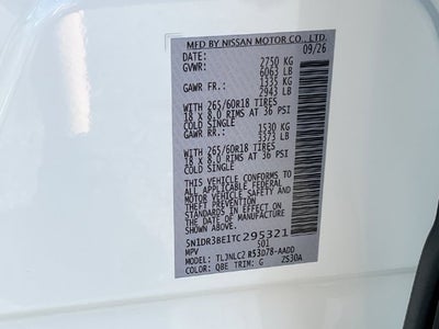 2026 Nissan Pathfinder Rock Creek