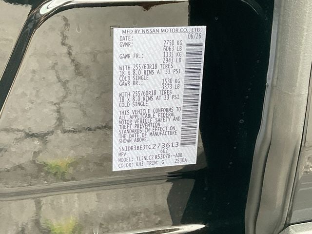 2026 Nissan Pathfinder SV