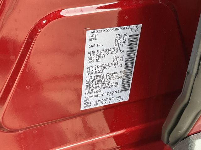 2026 Nissan Pathfinder SV