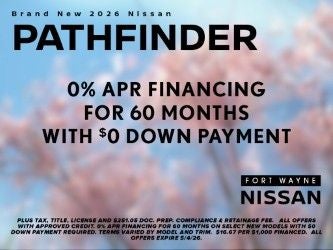 2026 Nissan Pathfinder SV