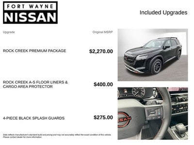 2026 Nissan Pathfinder Rock Creek