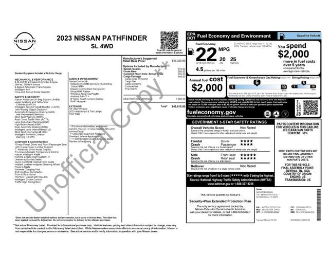 2023 Nissan Pathfinder SL