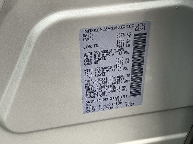 2024 Nissan Pathfinder SL