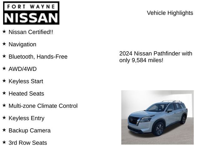 2024 Nissan Pathfinder SL