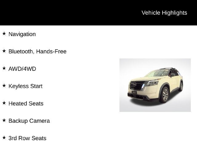 2024 Nissan Pathfinder SL