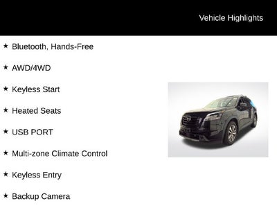 2024 Nissan Pathfinder SL
