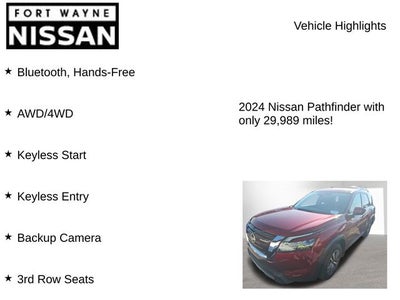 2024 Nissan Pathfinder SL