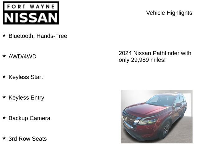 2024 Nissan Pathfinder SL