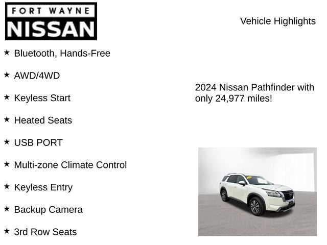 2024 Nissan Pathfinder SL