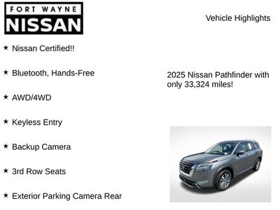 2025 Nissan Pathfinder SL