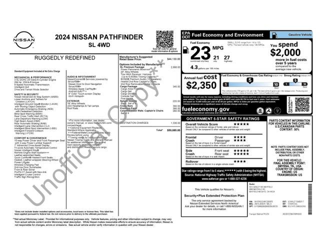 2024 Nissan Pathfinder SL