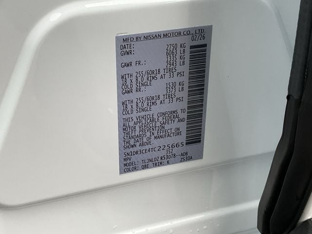 2026 Nissan Pathfinder SL