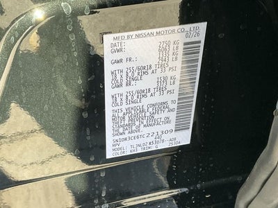 2026 Nissan Pathfinder SL