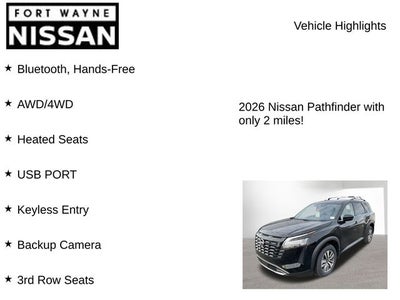 2026 Nissan Pathfinder SL