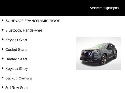 2023 Nissan Pathfinder Platinum