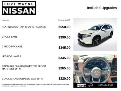 2023 Nissan Pathfinder Platinum