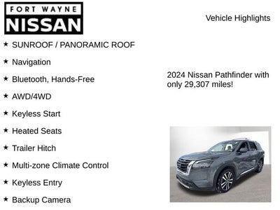 2024 Nissan Pathfinder Platinum