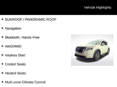 2024 Nissan Pathfinder Platinum