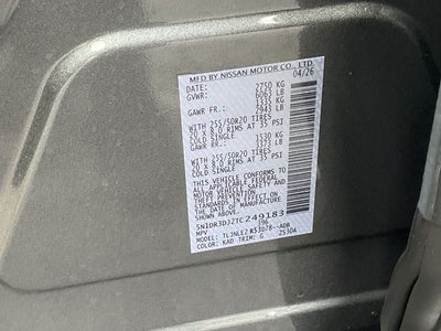2026 Nissan Pathfinder Platinum