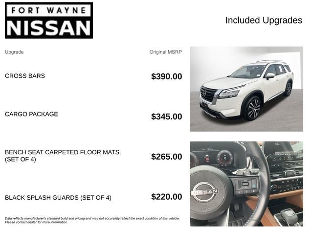 2023 Nissan Pathfinder Platinum