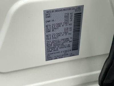 2023 Nissan Pathfinder Platinum