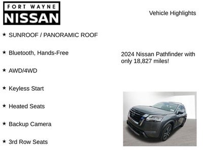 2024 Nissan Pathfinder Platinum