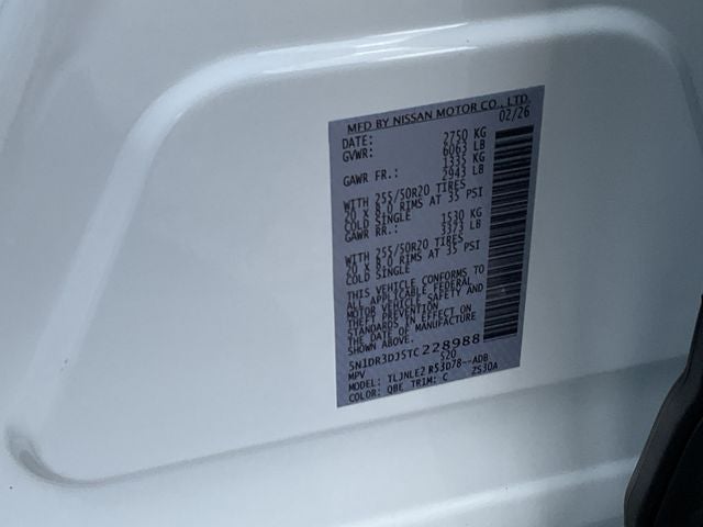 2026 Nissan Pathfinder Platinum