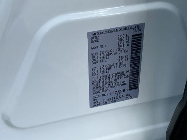 2026 Nissan Pathfinder Platinum