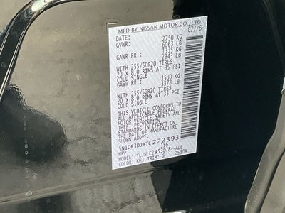 2026 Nissan Pathfinder Platinum