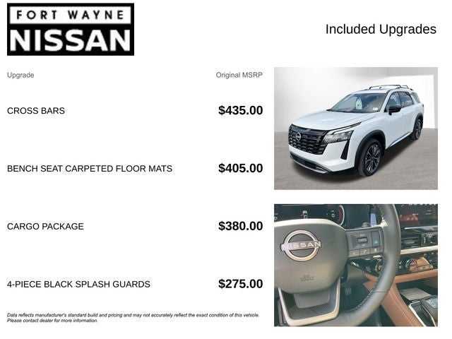 2026 Nissan Pathfinder Platinum