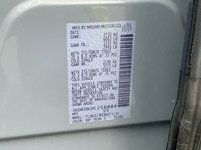 2023 Nissan Pathfinder Platinum