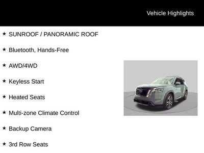 2023 Nissan Pathfinder Platinum