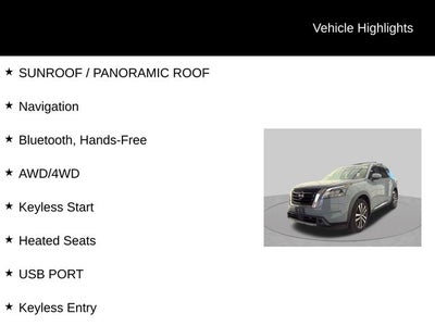 2023 Nissan Pathfinder Platinum