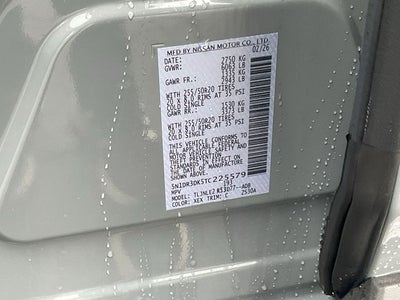 2026 Nissan Pathfinder Platinum