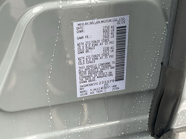 2026 Nissan Pathfinder Platinum