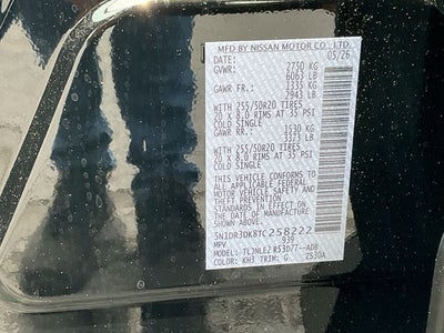 2026 Nissan Pathfinder Platinum